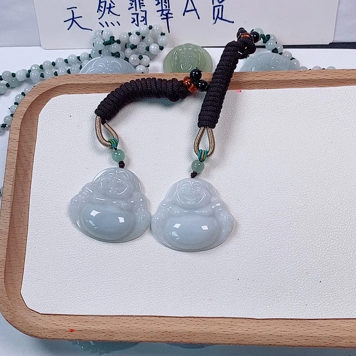 翡翠未镶嵌颈饰天然多样性发货一件