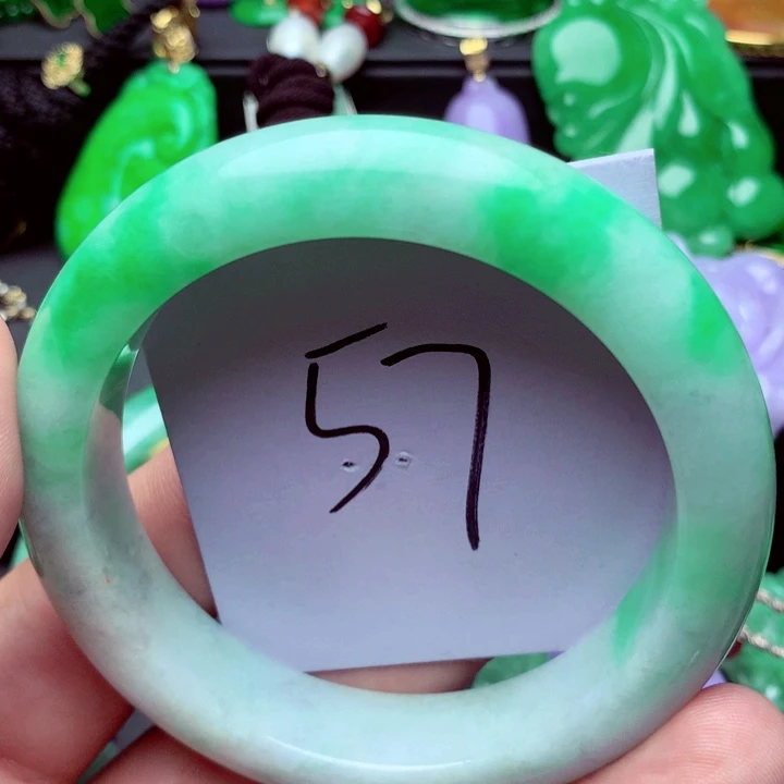 翡翠未镶嵌手镯手镯