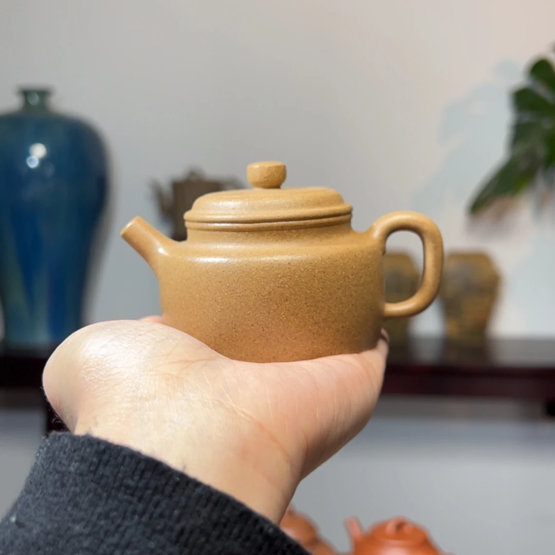 茶壶紫砂德钟140黄金段