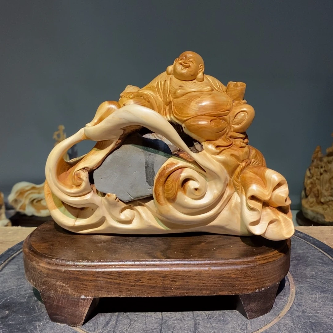 柏木（崖柏）崖柏木雕刻