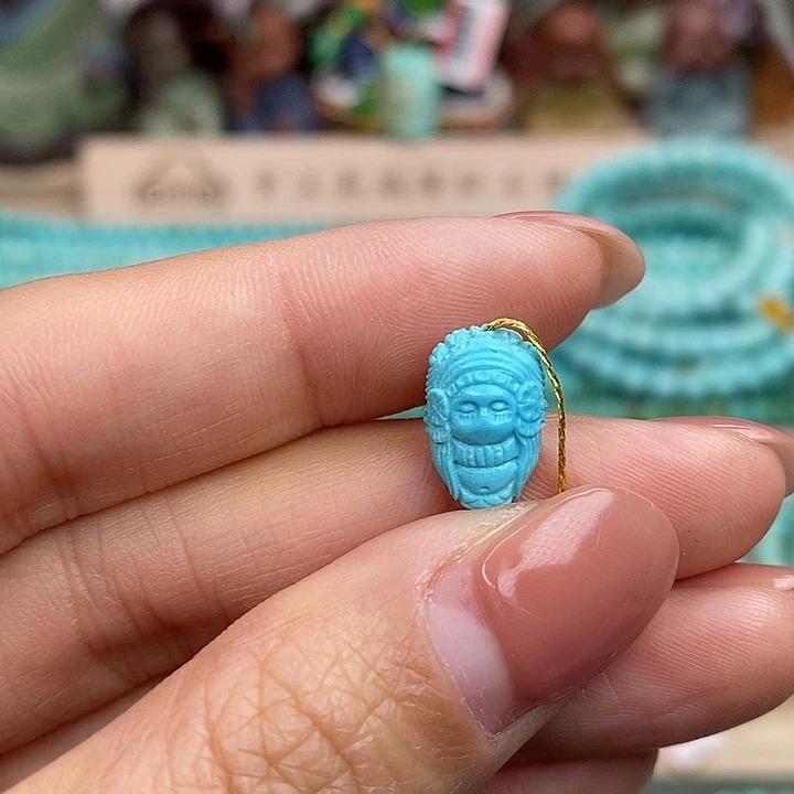 绿松石珠宝奇石未镶嵌