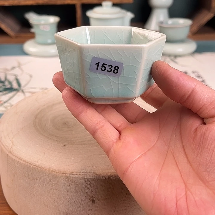 杯1538 青鸾汝瓷汝州微瑕