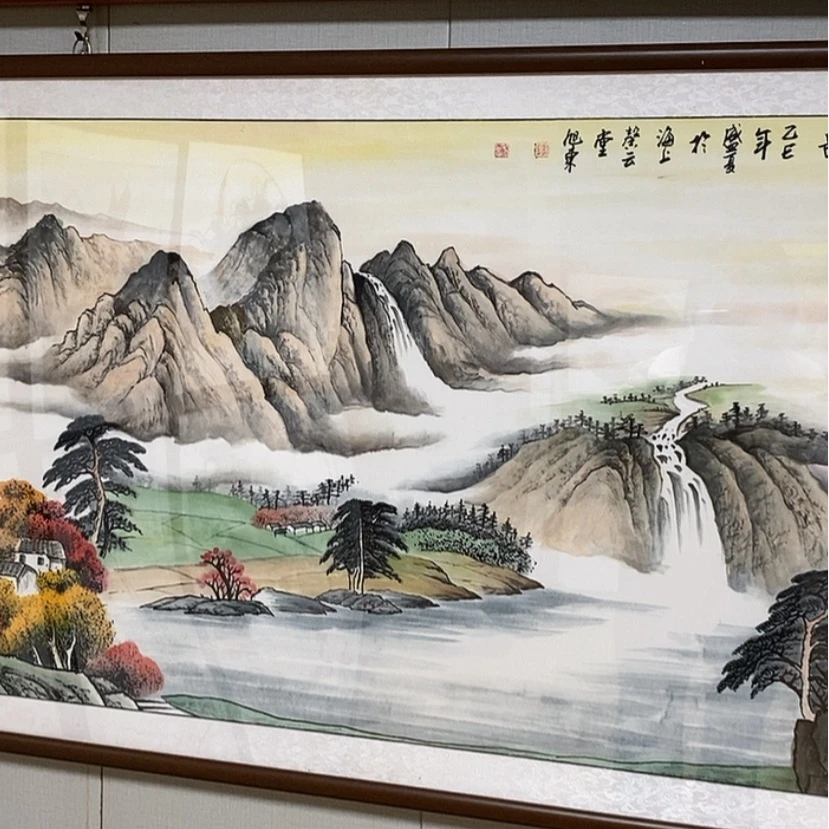 【闪购商品】国画手绘国画带框