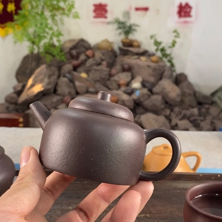 紫砂茶壶宜兴紫砂天青150