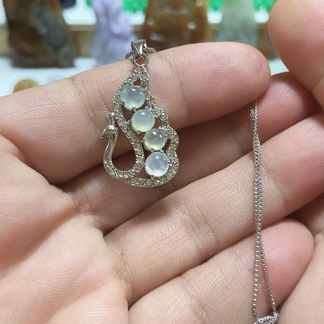 翡翠未镶嵌颈饰翡翠挂件