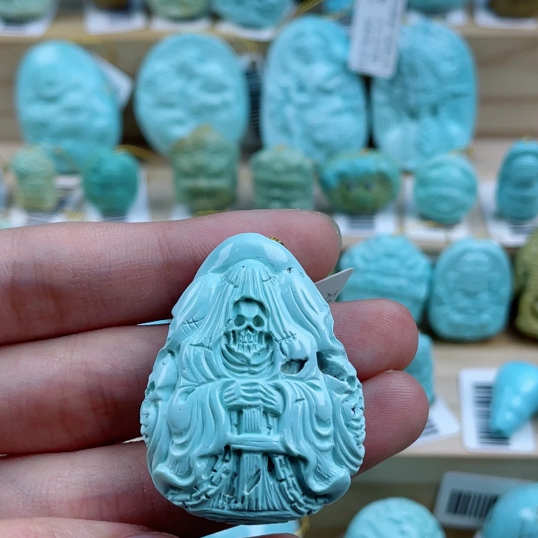 绿松石未镶嵌珠宝奇石