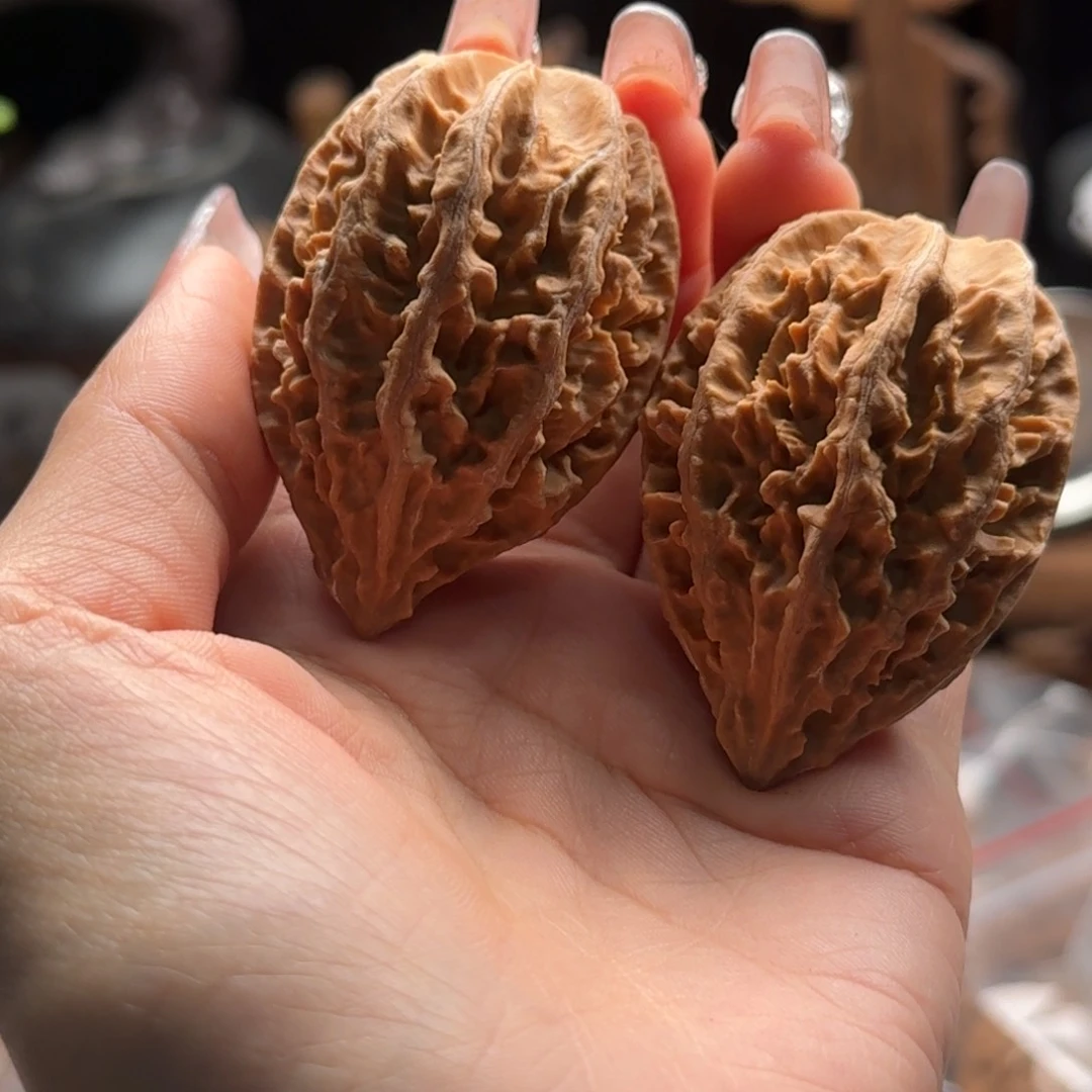 文玩核桃把件关东木子楸百核55