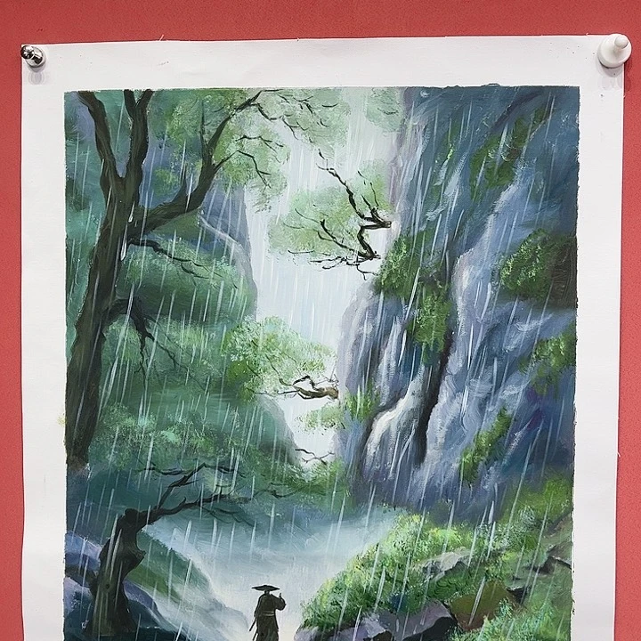 油画用****3刘文桂老师油画作品朵