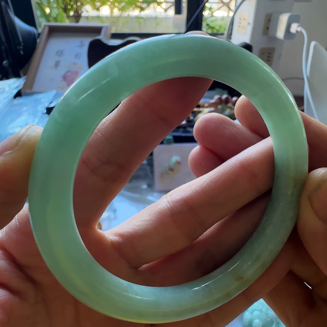 翡翠未镶嵌手镯翡翠2200