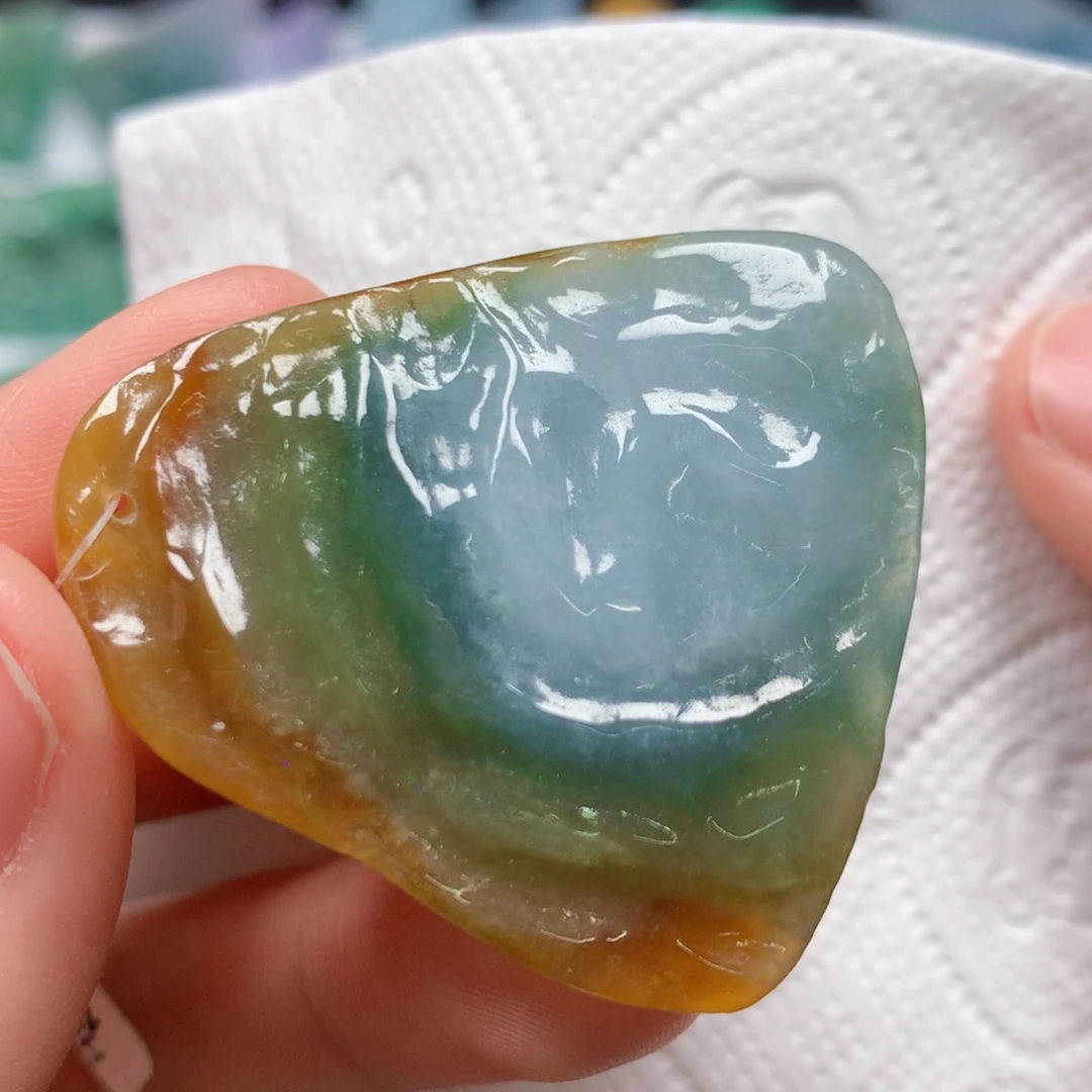 【闪购商品】翡翠吊坠(不含链)未镶嵌