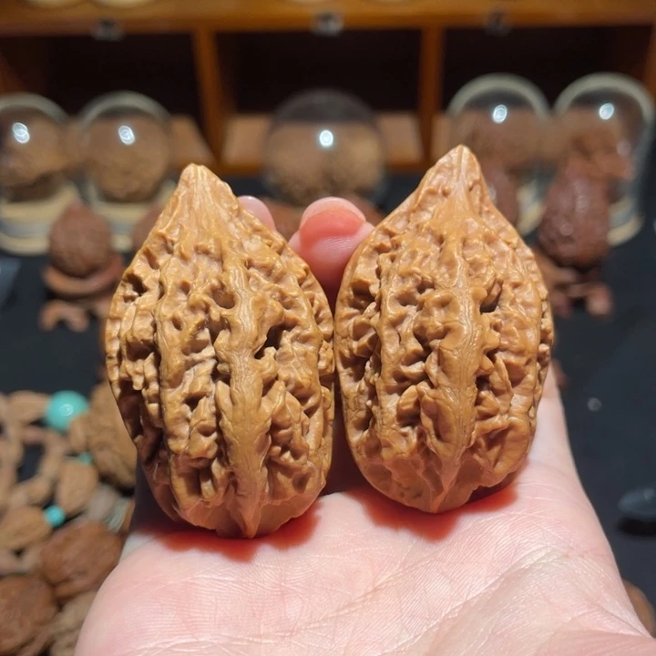 文玩核桃把件蛟龙