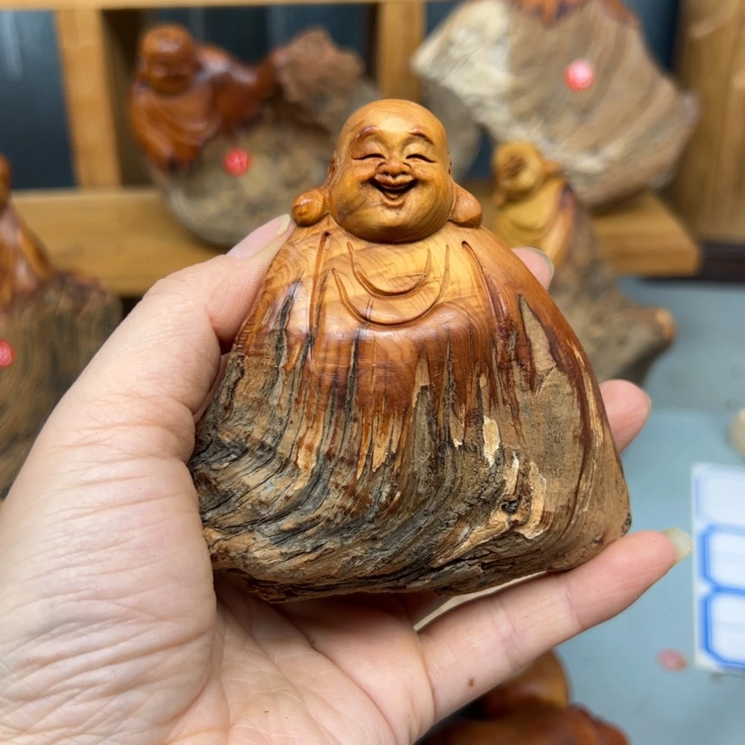 柏木崖柏木摆件手把件，67