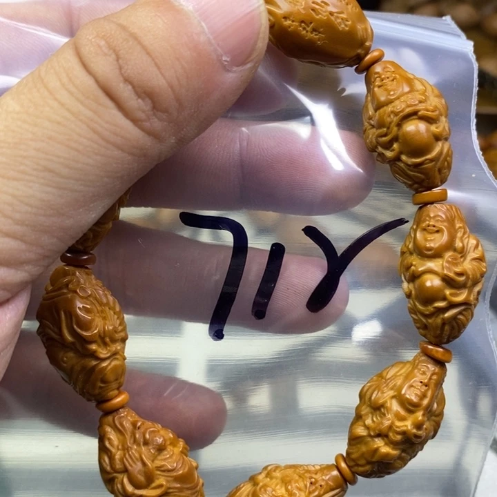 橄榄核手串/手链橄榄核雕工艺手串
