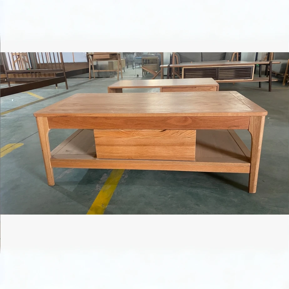 BF-66简约风茶几北欧原木色方几