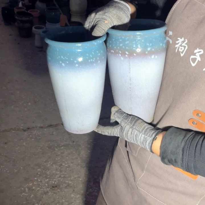 花盆紫砂口13高23瑕疵瑕疵