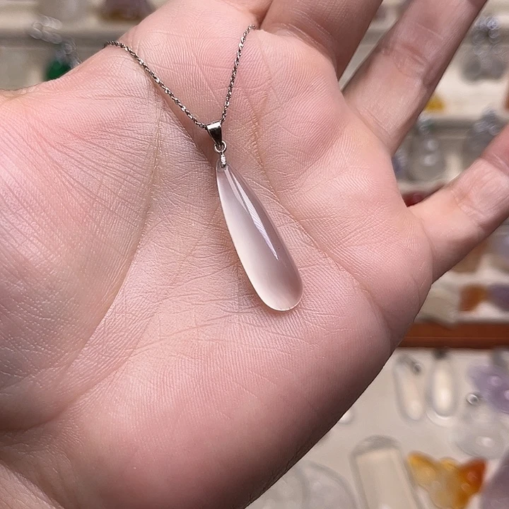 玛瑙/玉髓未镶嵌吊坠(不含链)