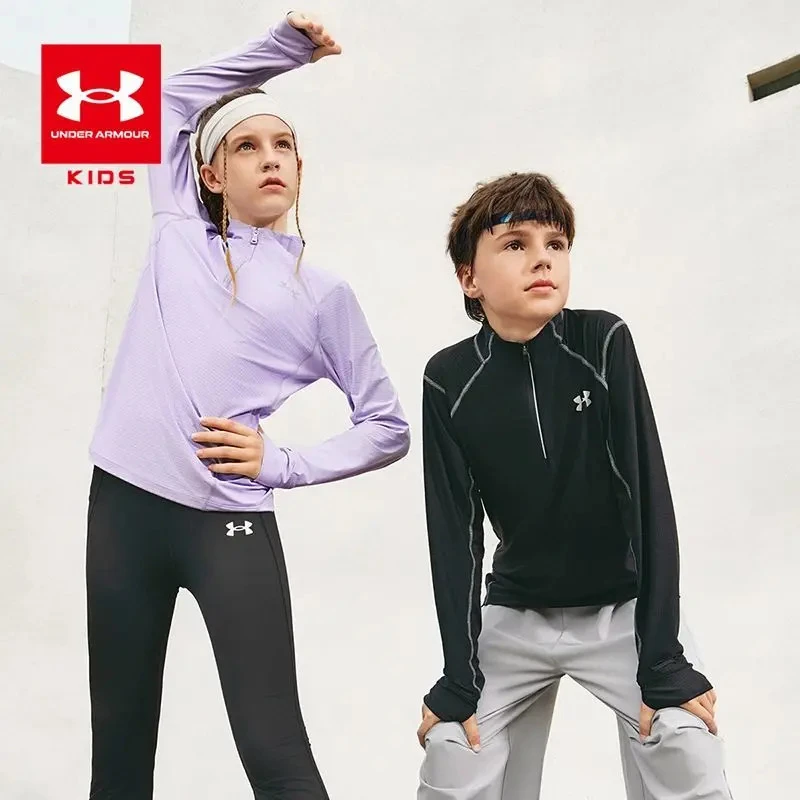 Under Armour/安德玛连帽春秋运动春秋亲子儿童字母卫衣四季款
