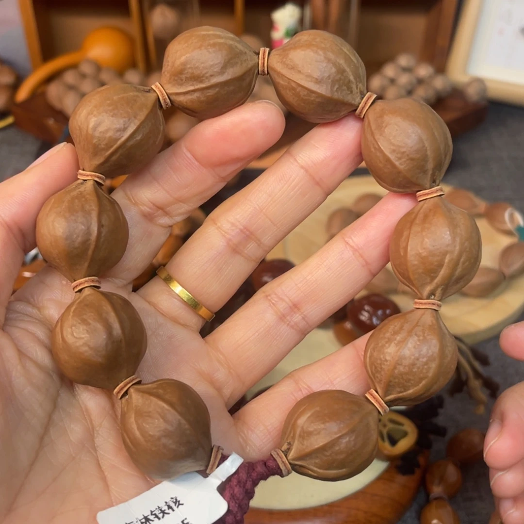 白***星橄榄核手串/手链梅林铁核2025手串