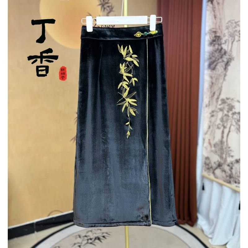 132定制款显瘦洋气款加厚半身裙