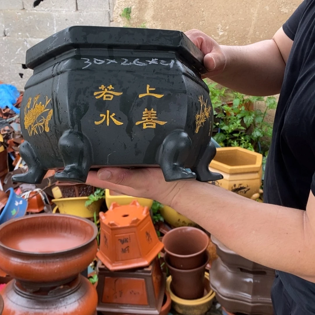 紫砂花盆紫砂壶的时候我就
