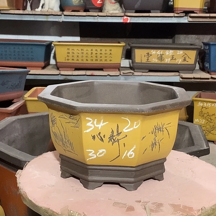 紫砂花盆花盆包邮