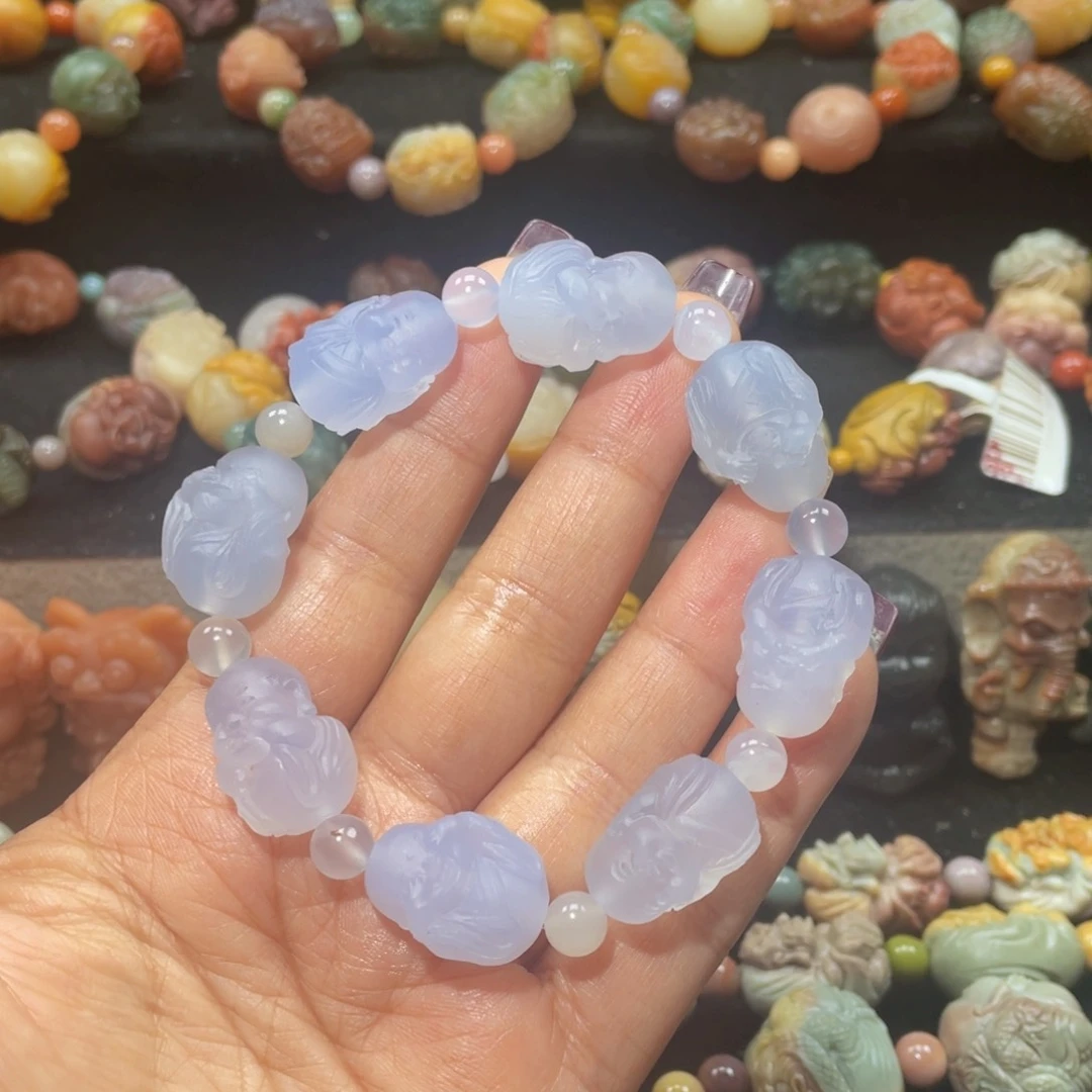 石英质玉手链未镶嵌