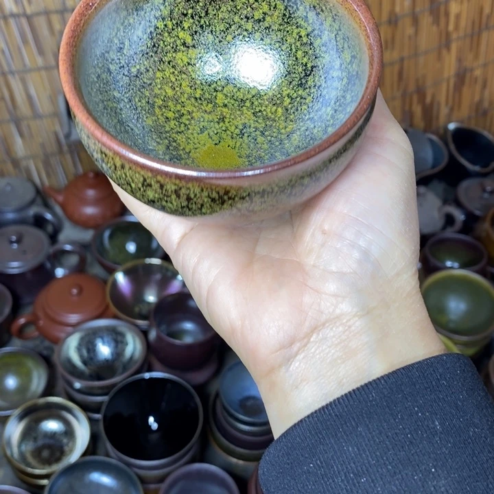 茶盏建阳建盏微瑕将军