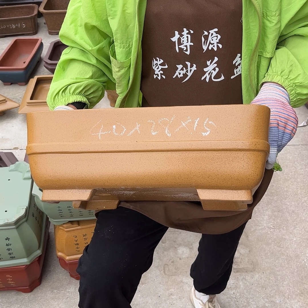 紫砂花盆盆景艺术