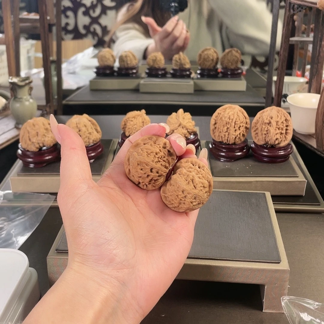 吊坠文玩核桃40宫灯162