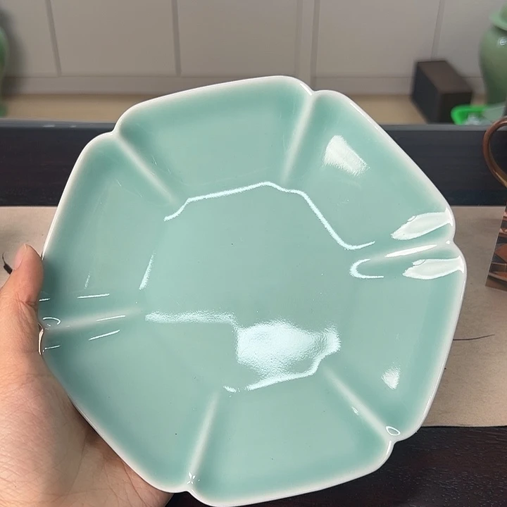 龙泉云间青瓷小米茶器
