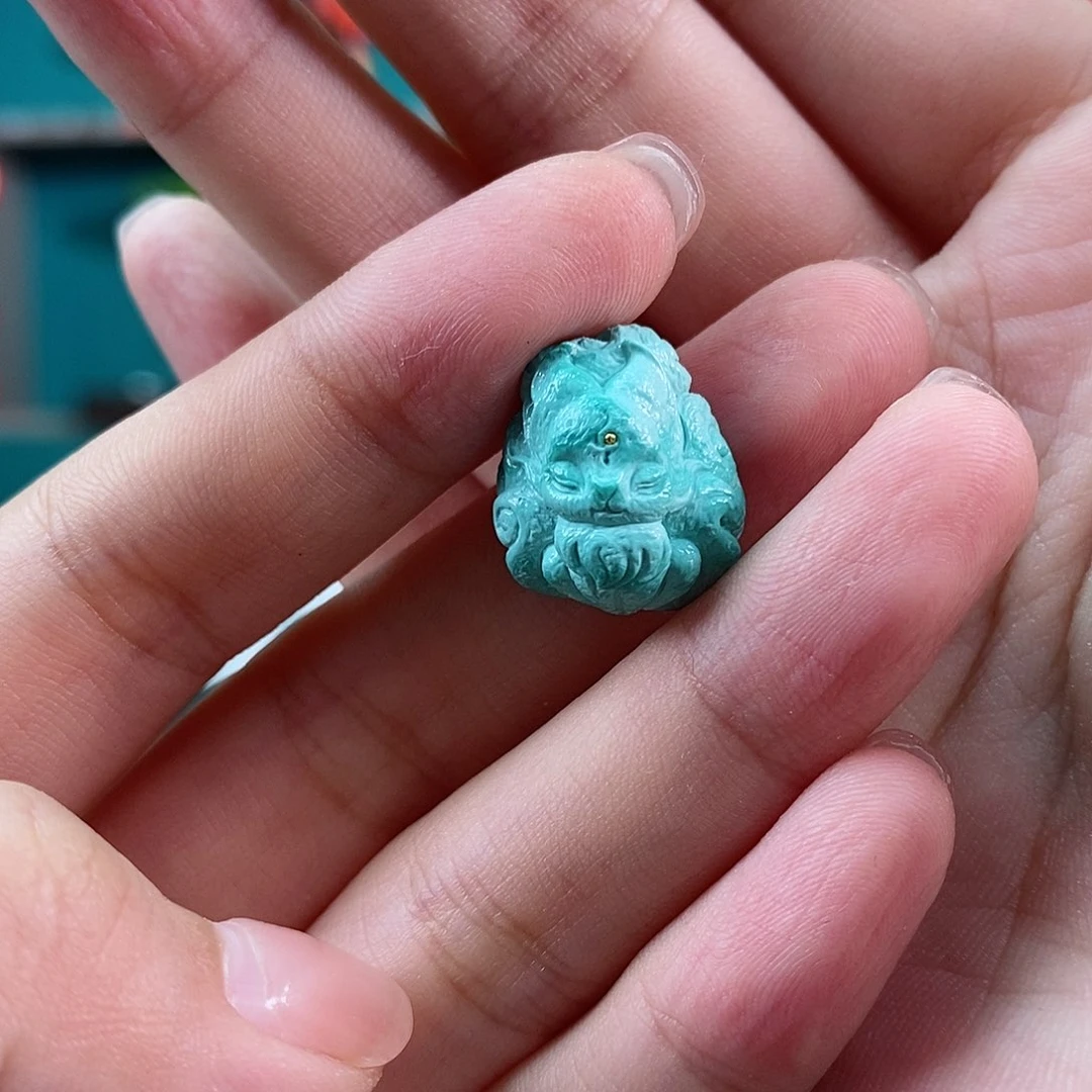 绿松石珠宝奇石未镶嵌