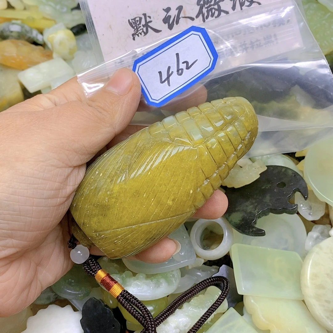 蛇纹石玉颈饰未镶嵌462