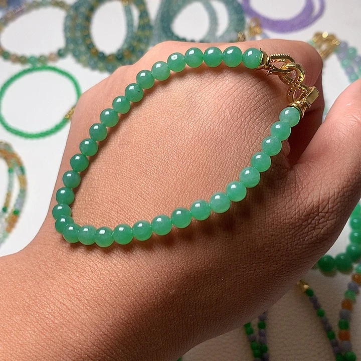 定制翡翠未镶嵌天然缅甸翡翠卡5.7