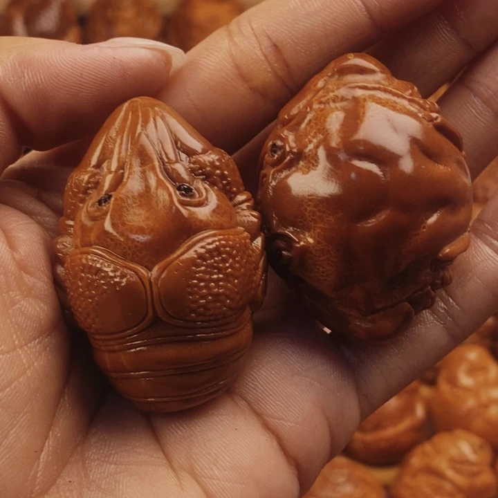 橄榄核手串/手链开*果螃蟹 龙虾