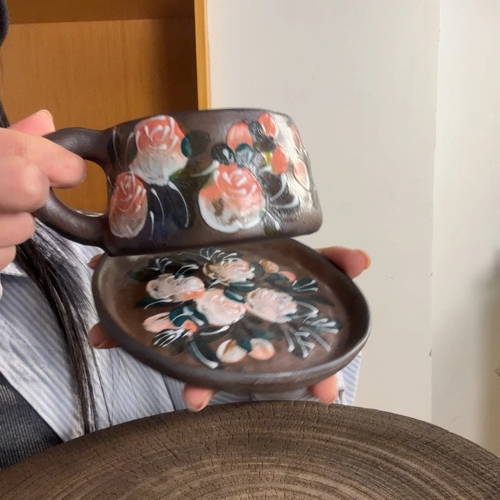 小****手捏手绘景德镇陶瓷