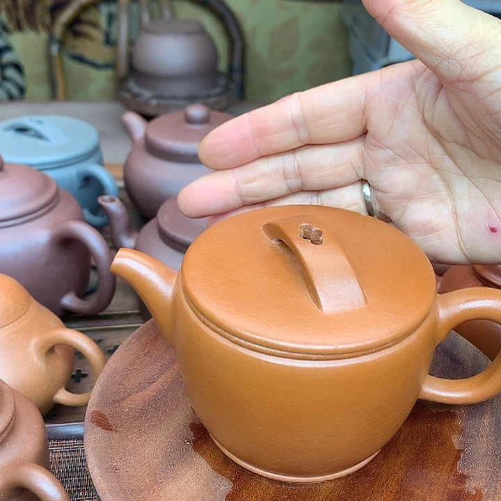 皮***辉茶壶朱泥分开付款