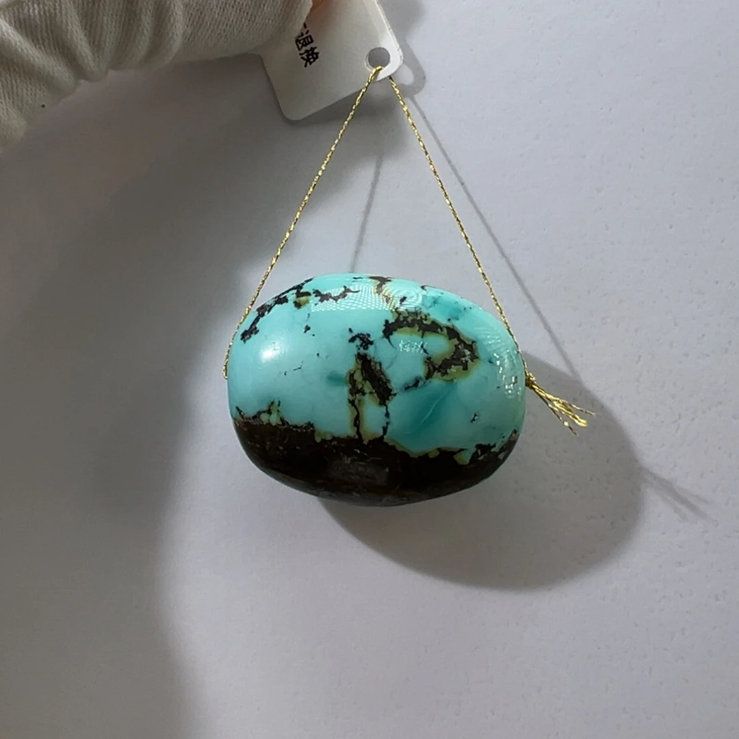 绿松石未镶嵌挂件