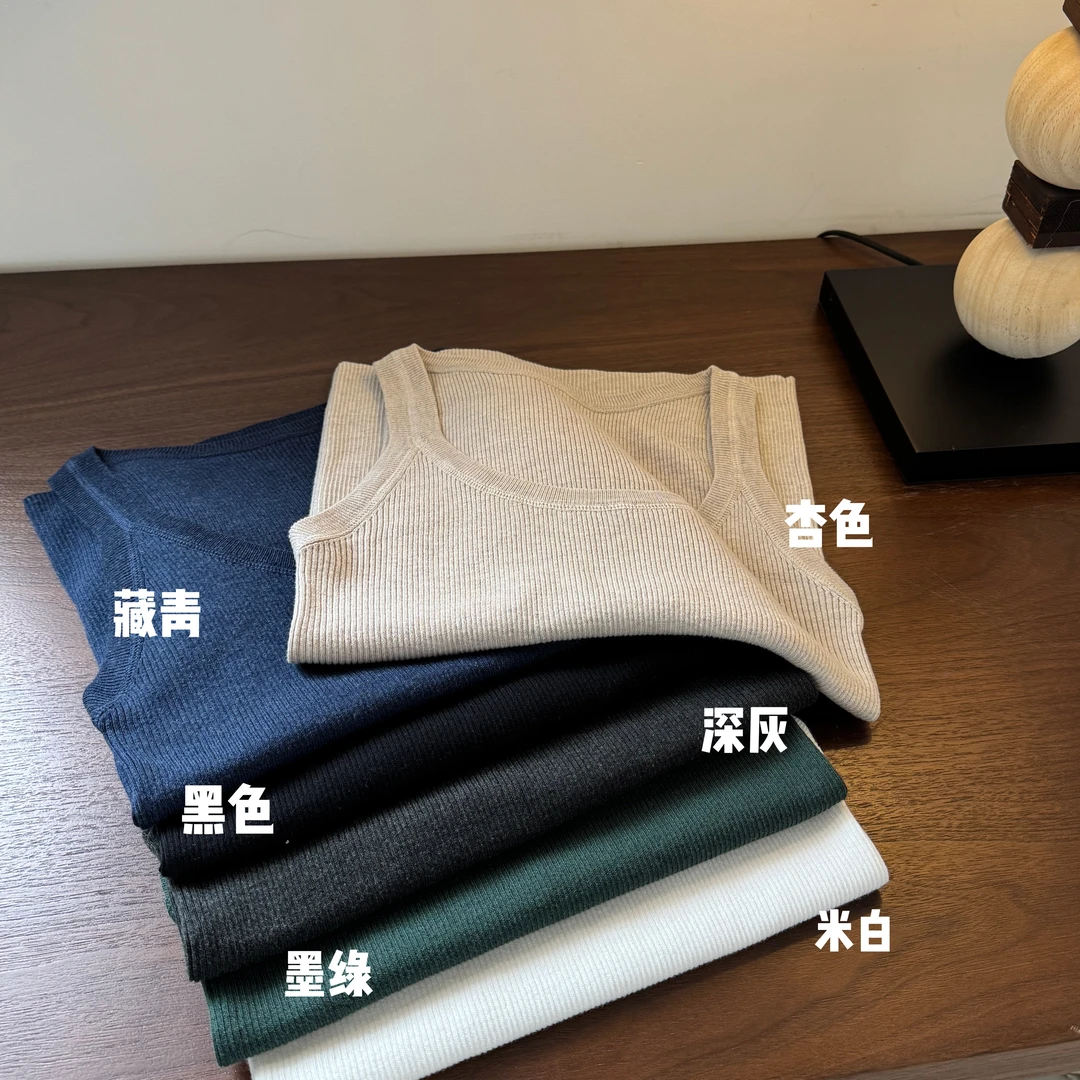 【丽姐女装】精纺半棉背心 服帖软糯遮副乳 夏季必备显瘦背心 M0371