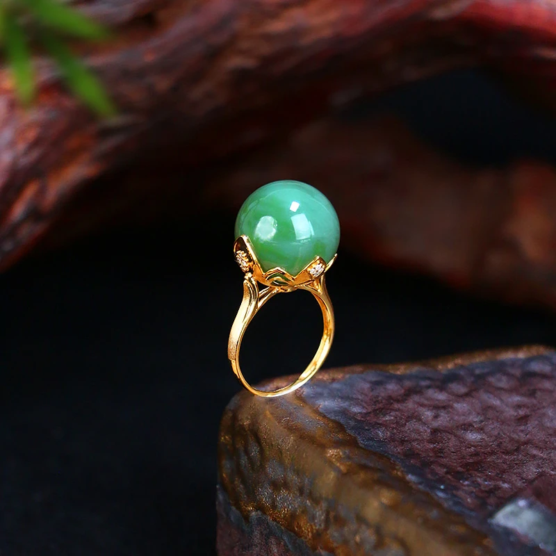 和田玉戒指【6178D】