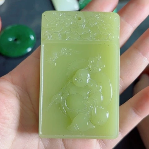 紫金钵盂菩提把件