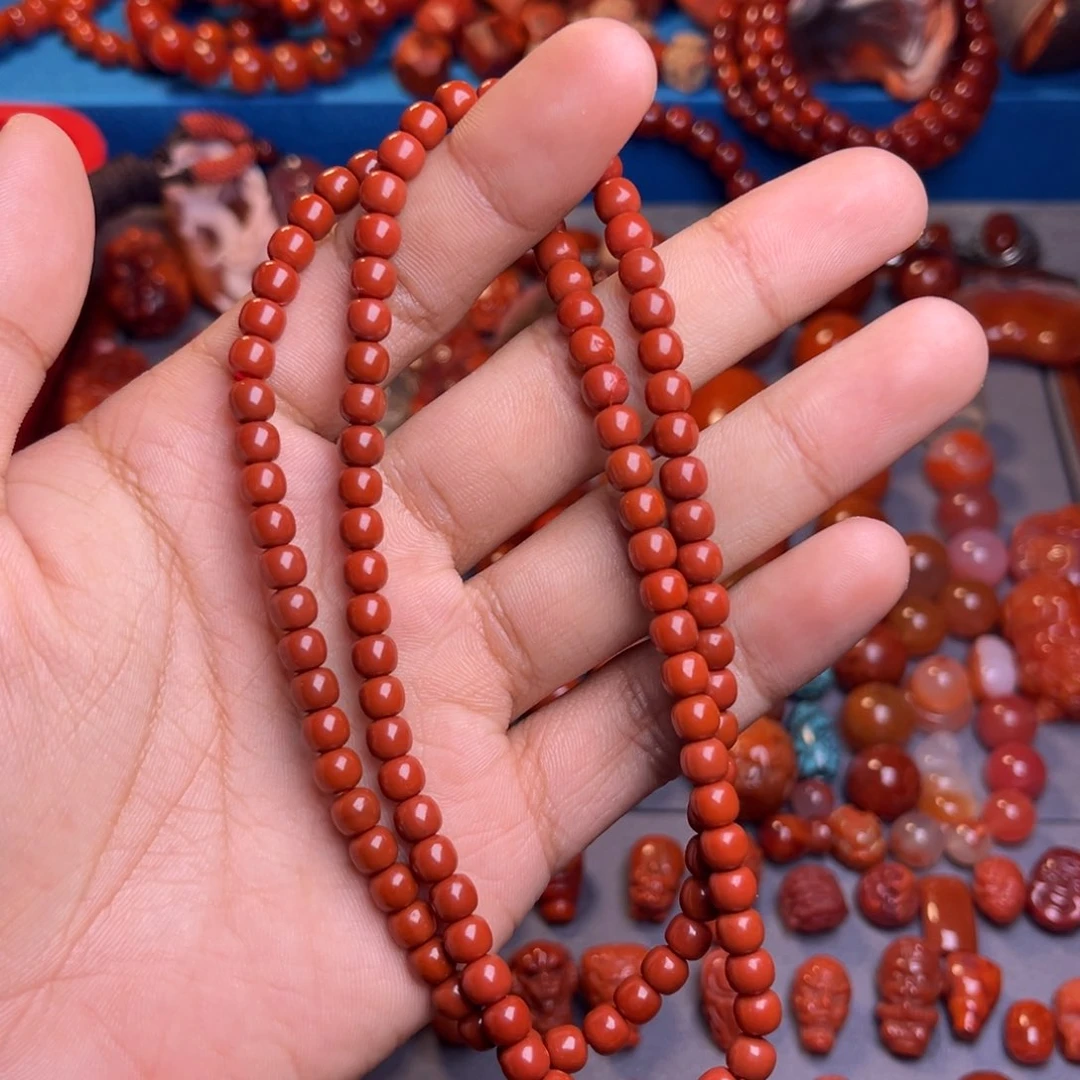 未镶嵌手链南红玛瑙