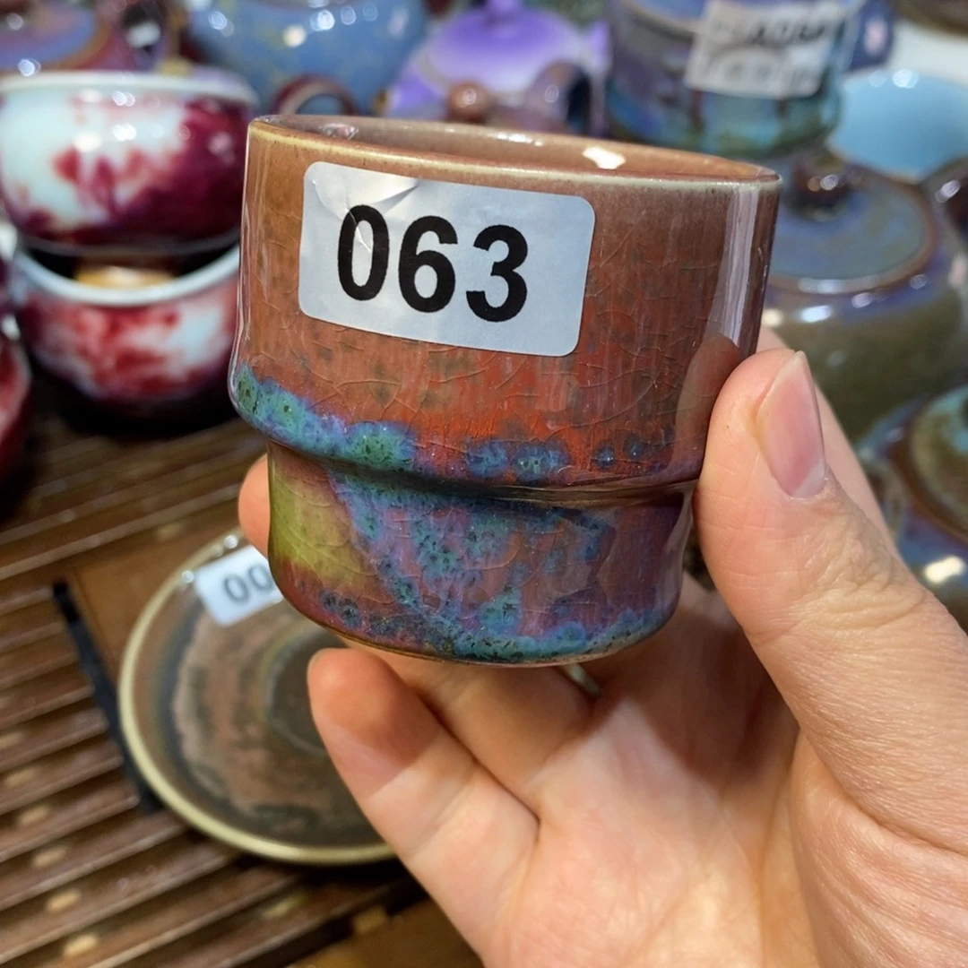 钧瓷杯系列产手工