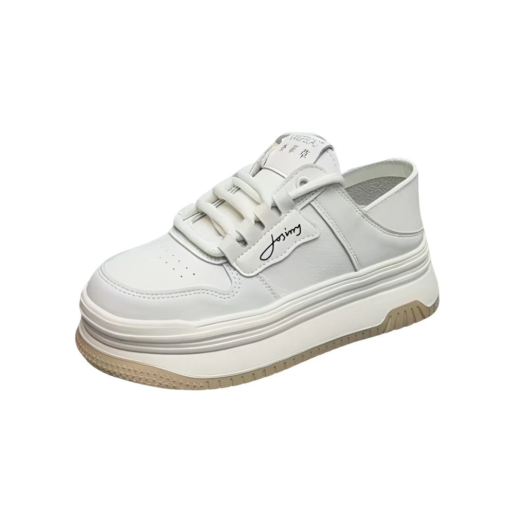 2025-1  22551真皮厚底小白鞋 （标准尺码）