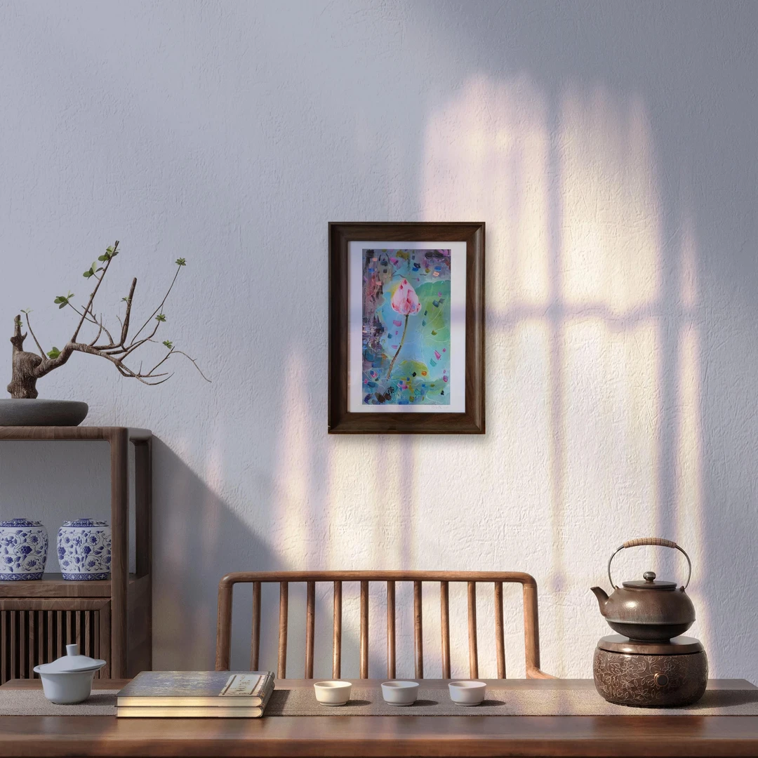 《豆蔻年华》张海鹰乡愁记忆/签名限量版数字印刷版画