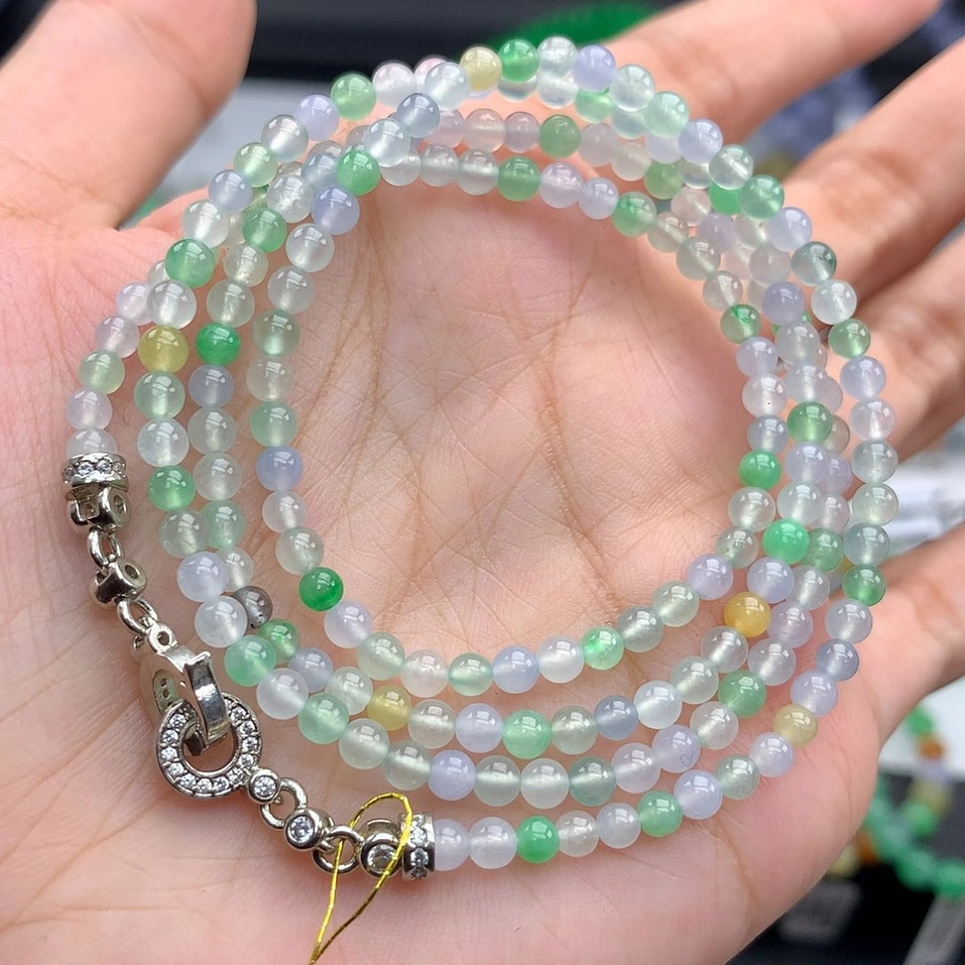 毛衣链未镶嵌翡翠