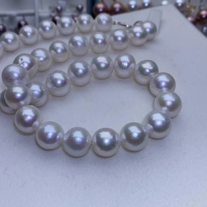 百***草银S925镶嵌淡水珍珠珠宝首饰