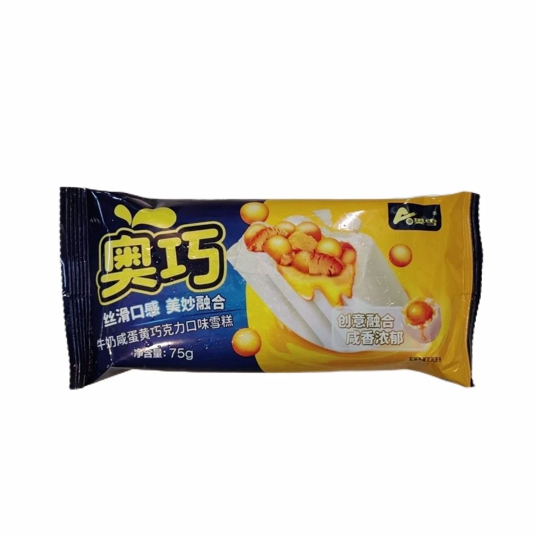 奥雪奥巧牛奶咸蛋黄巧克力口味雪糕75g/袋
