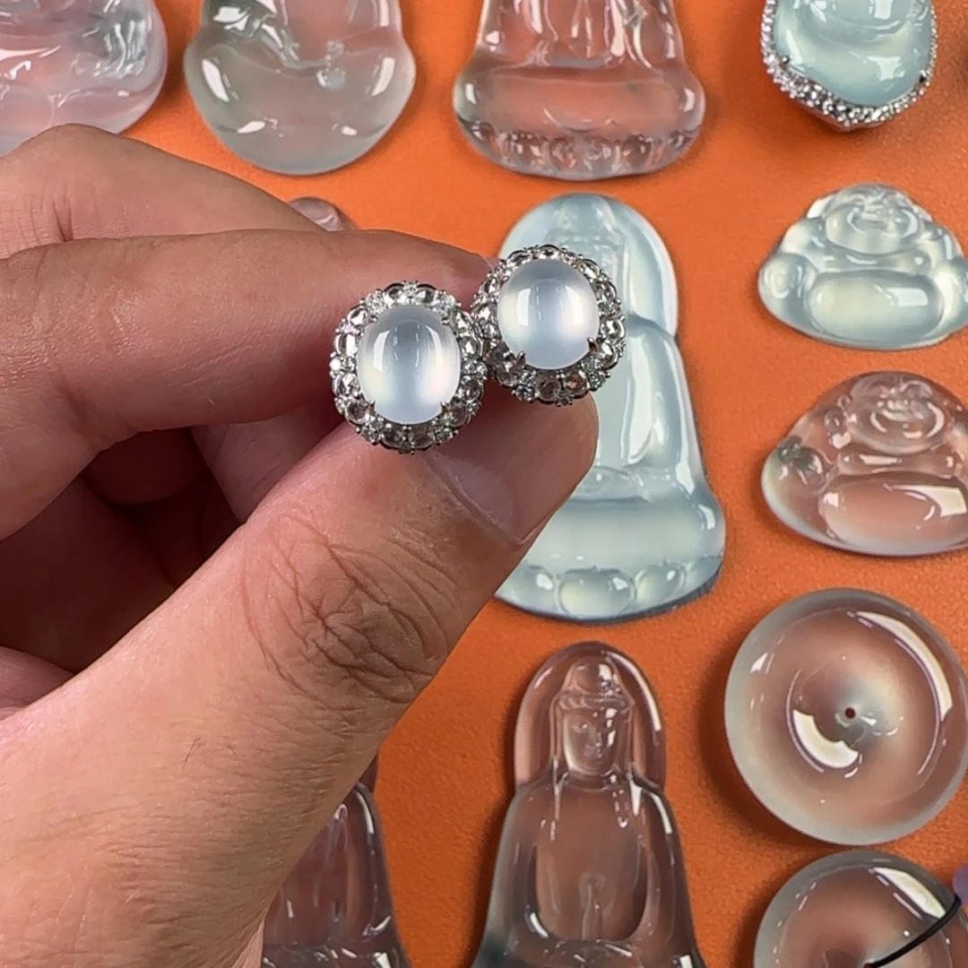 定制翡翠未镶嵌天然