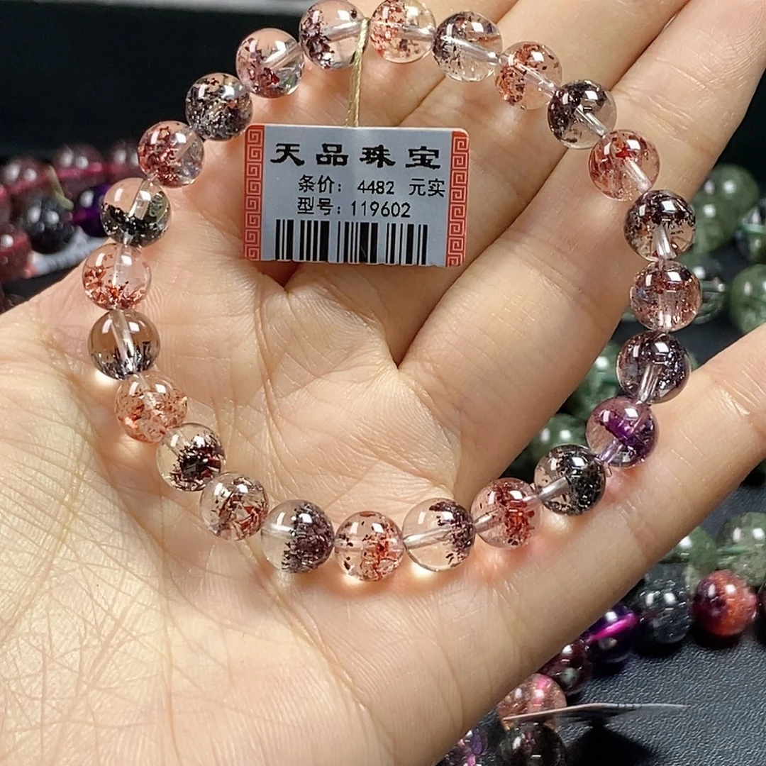 佳***+未镶嵌手链水晶超七毒液119602