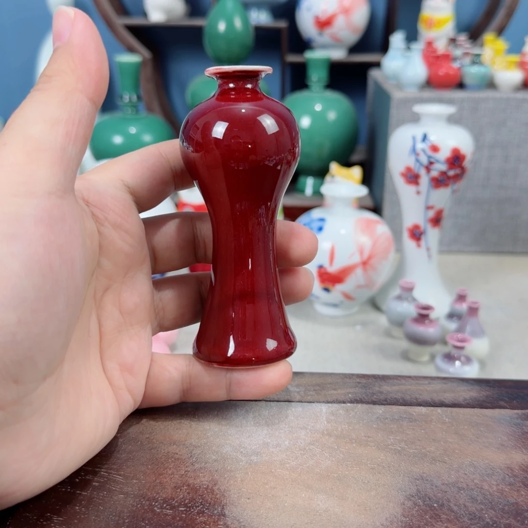 陶瓷手工小花器摆件